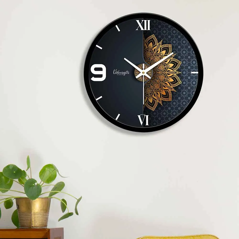 3D Stylish Abstract Art Designer Wall Clock