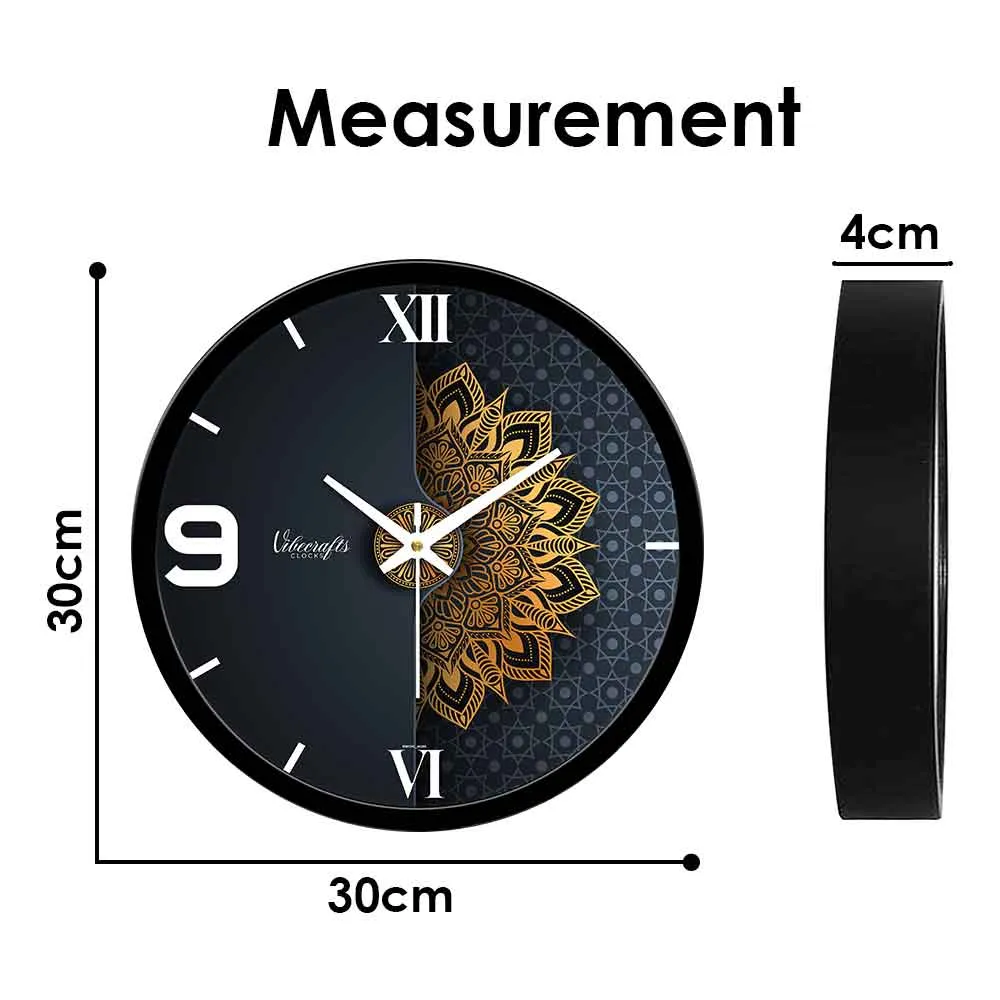 3D Stylish Abstract Art Designer Wall Clock