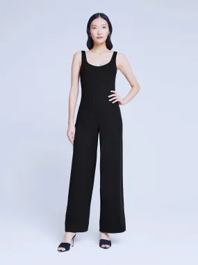 7117kmrB L'AGENCE Evette Sleeveless Jumpsuit