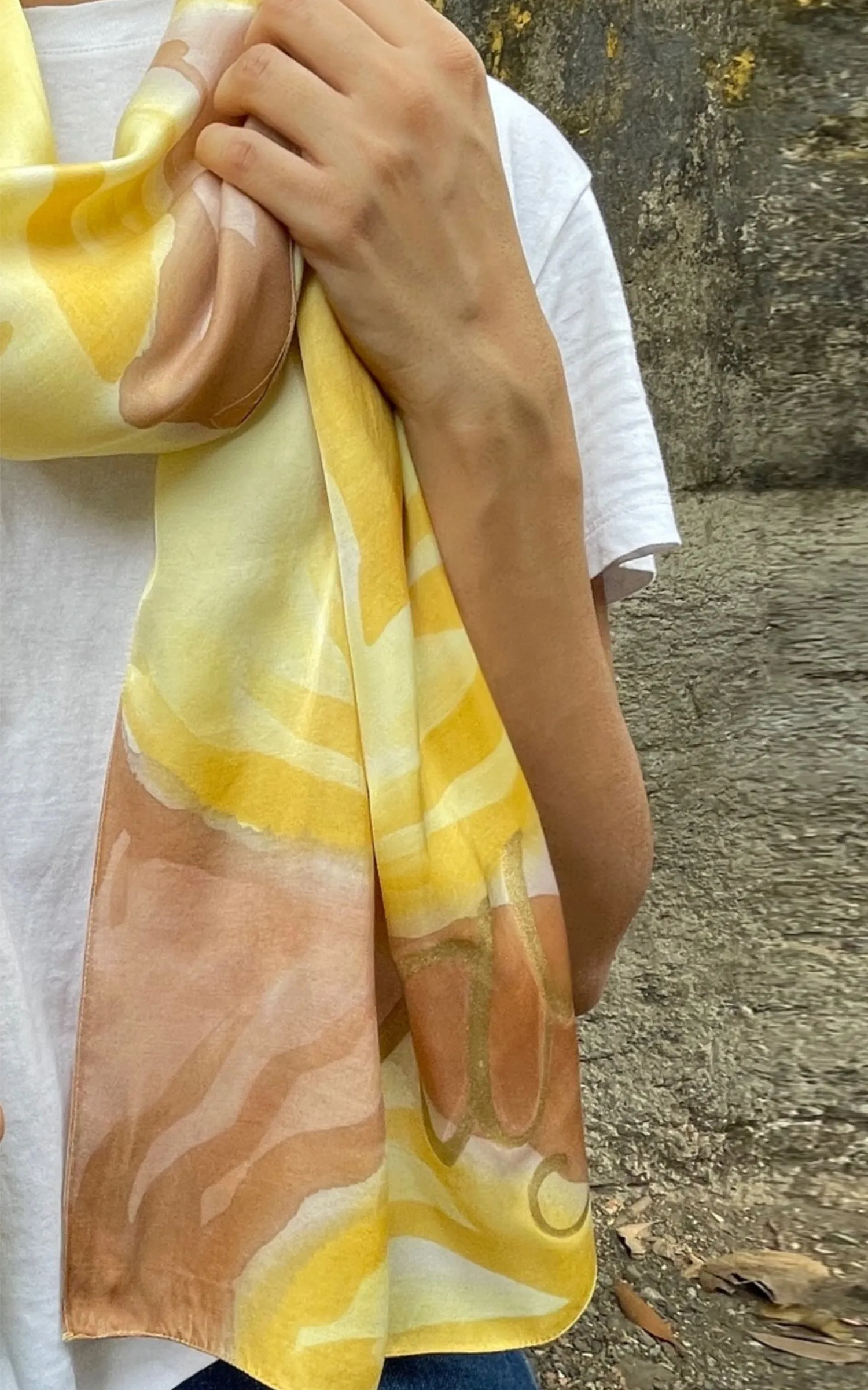 Abstract Printed Scarf