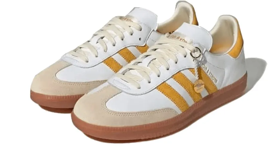 Adidas Samba OG Sporty & Rich White Bold Gold