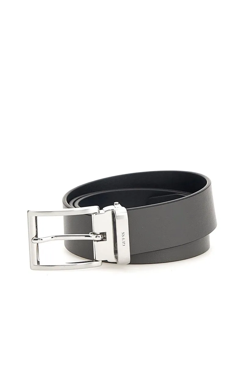 Adjustable & Reversible Belt - Blue Grey