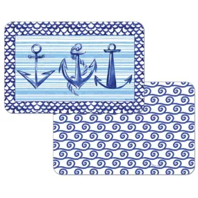 Anchors Away  - Easycare Reversible Placemat