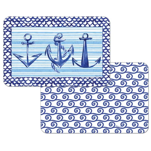 Anchors Away  - Easycare Reversible Placemat