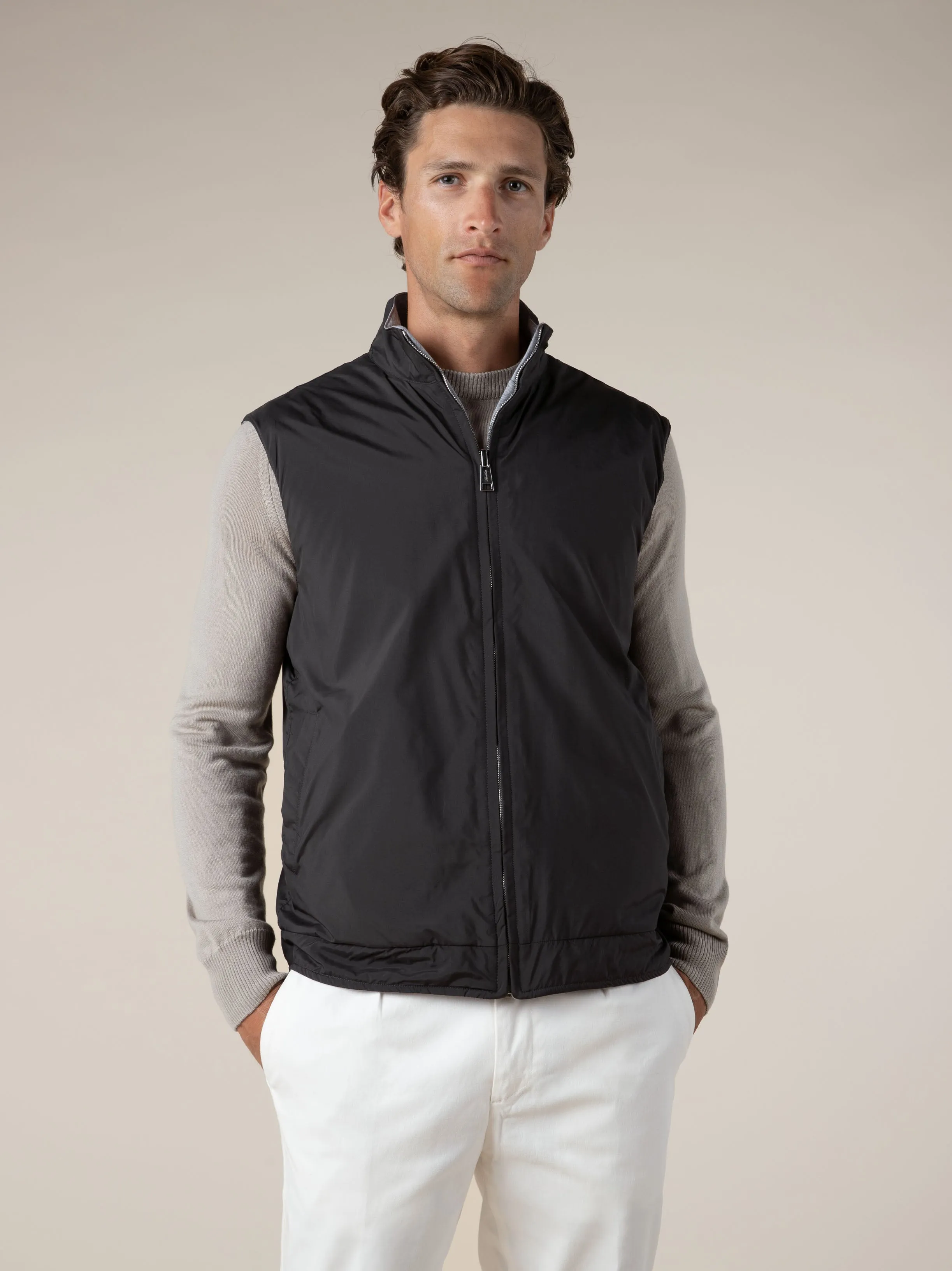 Anthracite Reversible Resort Body Warmer