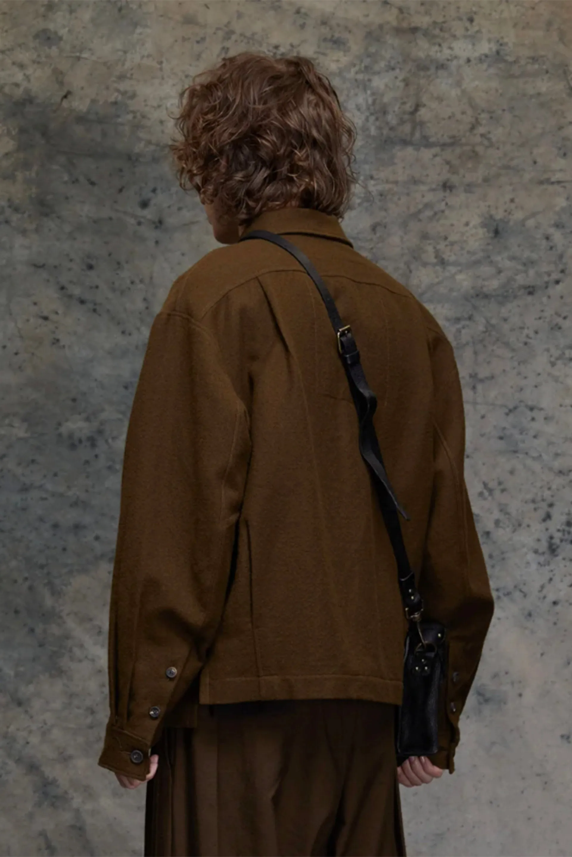 Asymmetric Patch Jacket