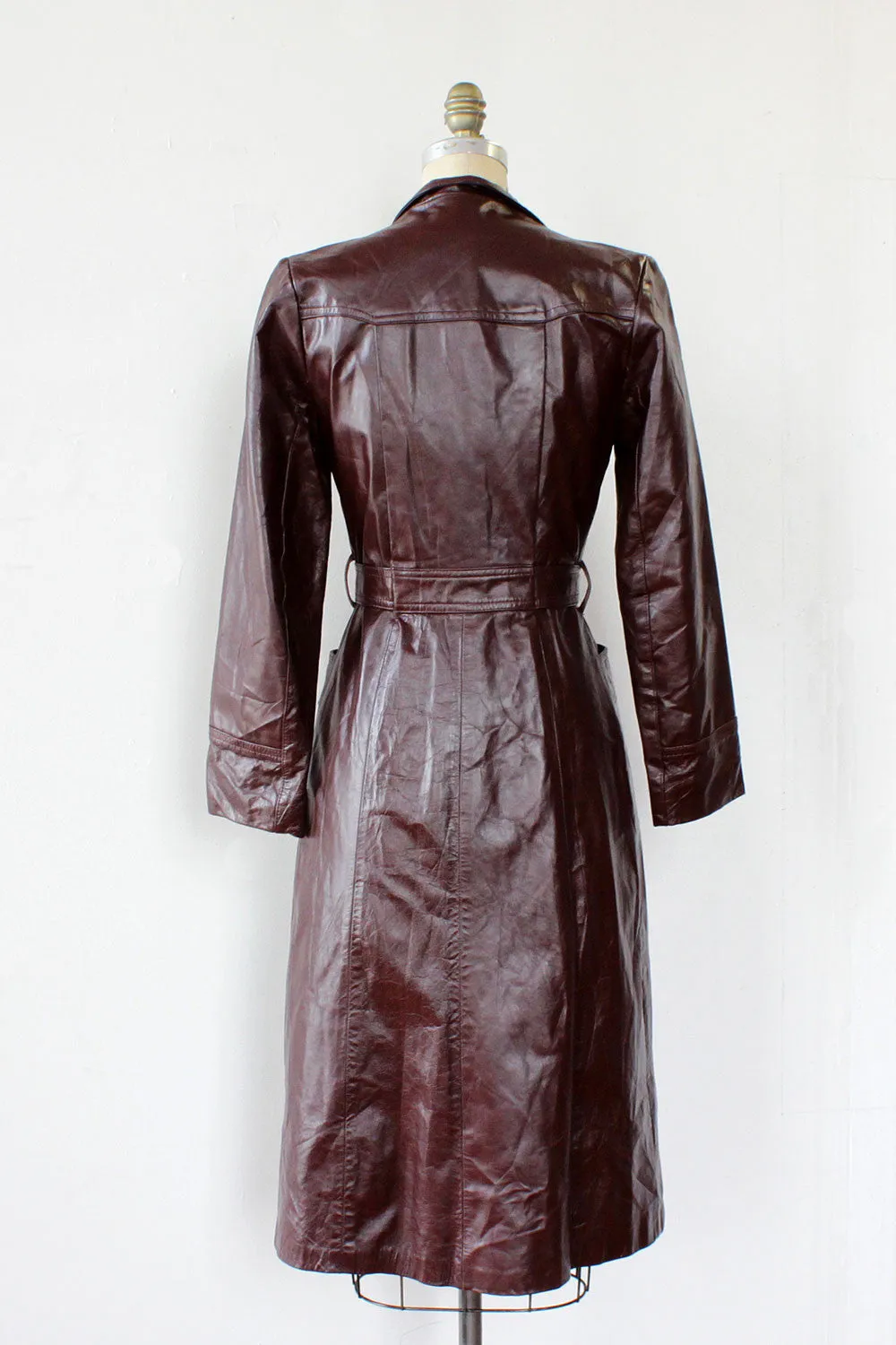 Aubergine Broadway Coat XS/S