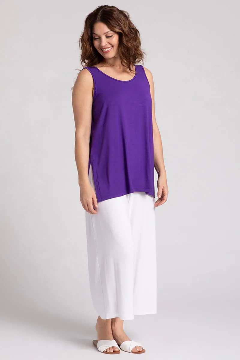 Bamboo Reversible Go To Tank | Violet