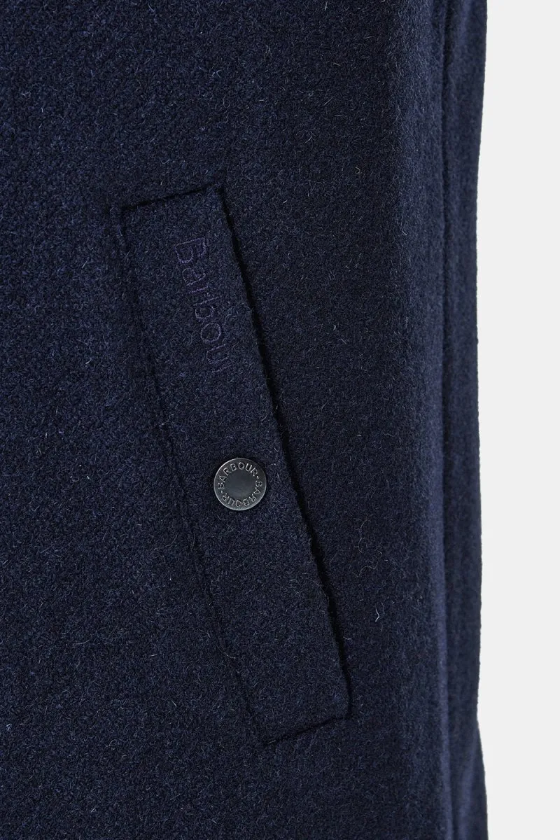 Barbour Verton Wool Jacket (Navy)