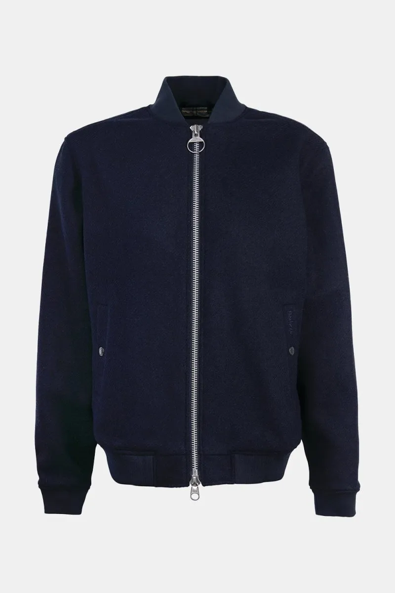 Barbour Verton Wool Jacket (Navy)