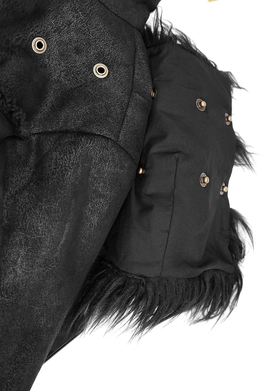 Black Infantry Winter Coat