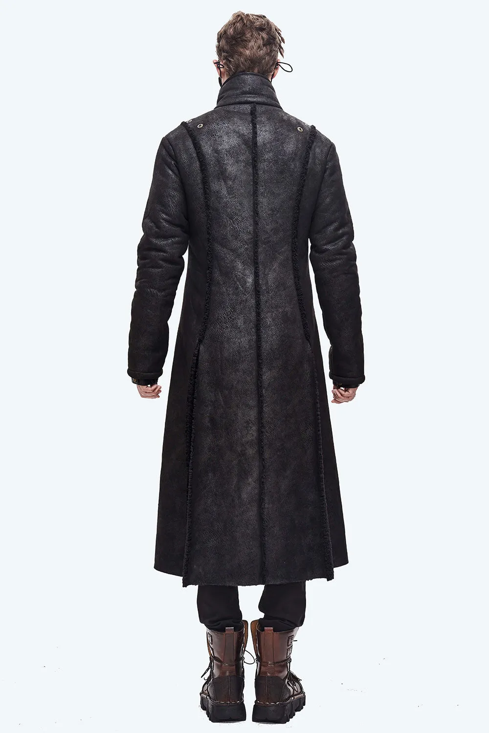 Black Infantry Winter Coat