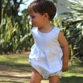 Boy Striped Romper