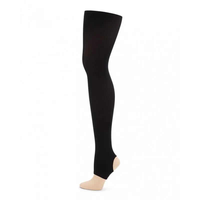 Capezio Self Knit Girl's Stirrup Tights