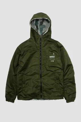 Casaca Reversible Considered 2.0 Verde Militar