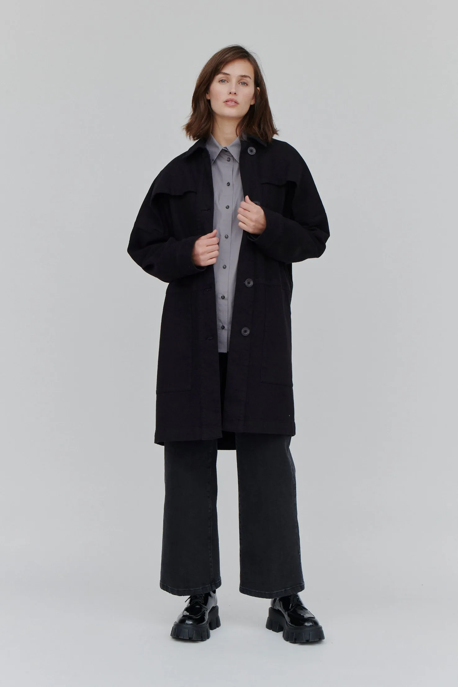 Cedar Coat - Black