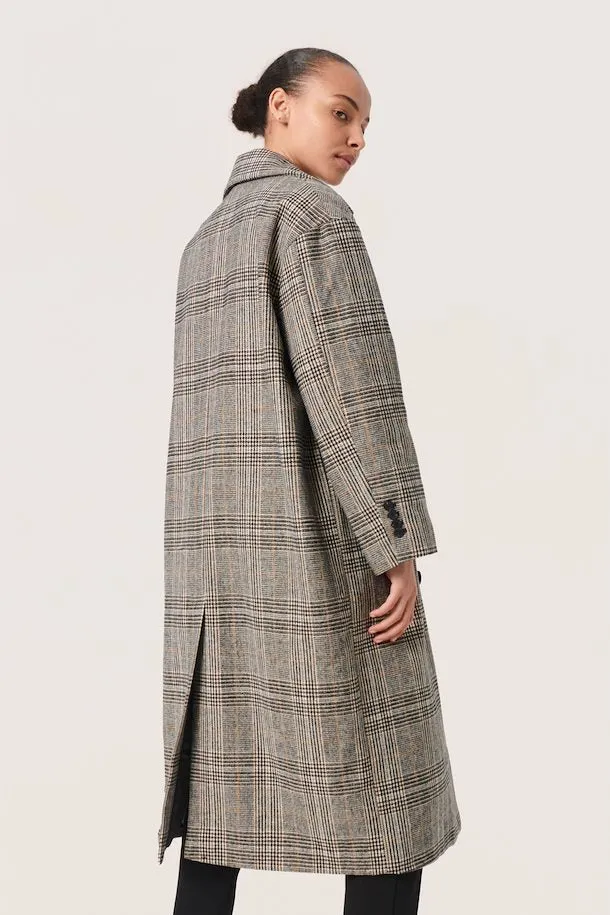 Chicka Checked Coat