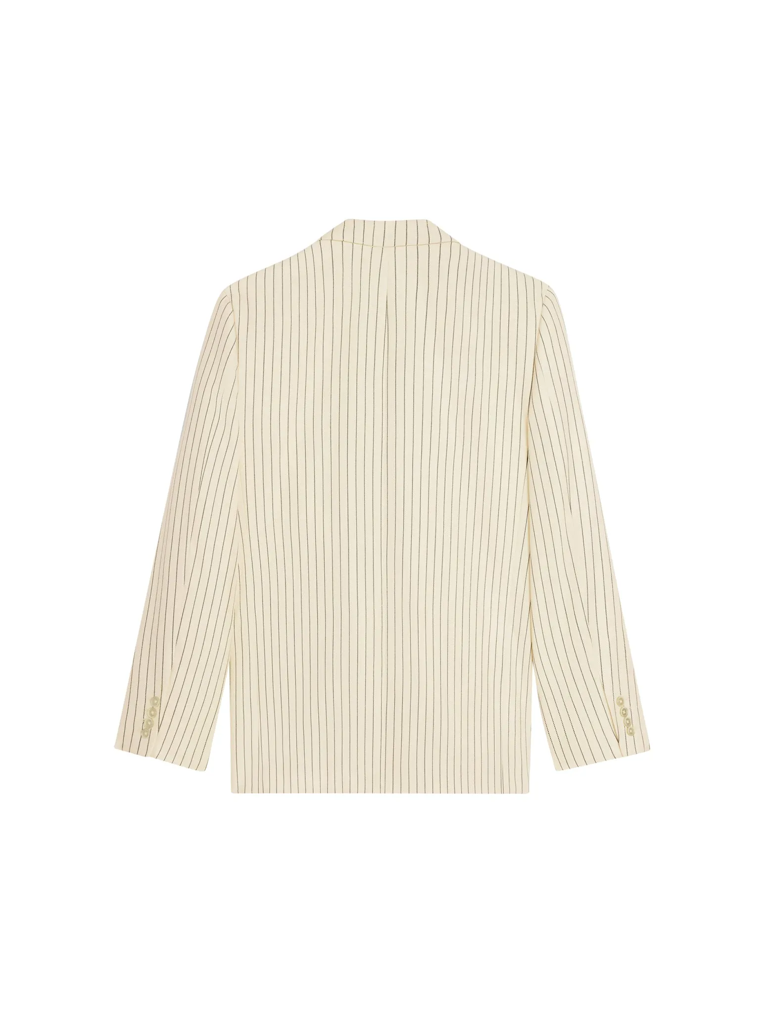 CLASSIC JACKET IN STRIPED WOOL