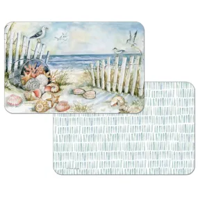 Coastal Sanctuqry - Easycare Reversible Placemat