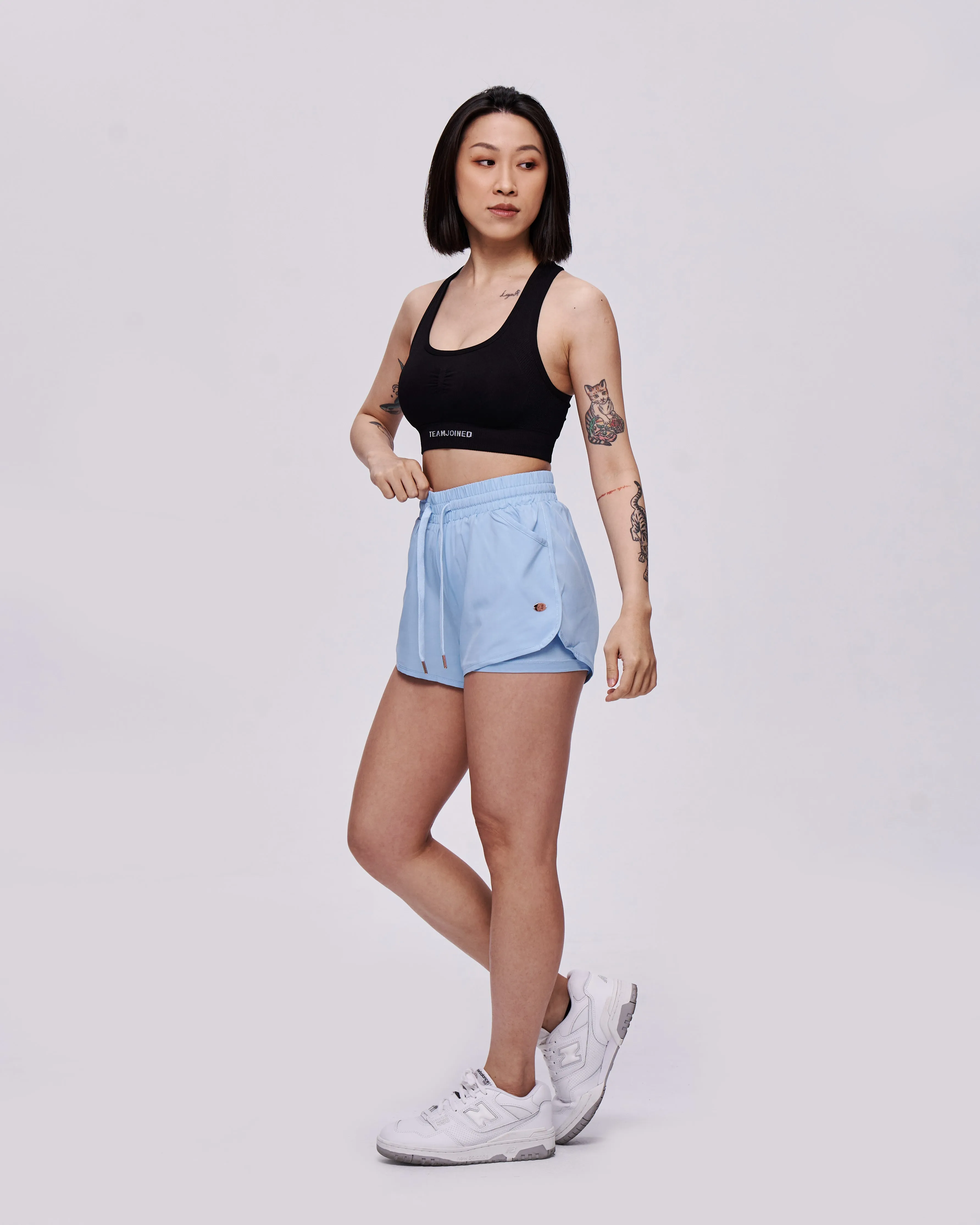 CSL High-Waisted Sporty Shorts