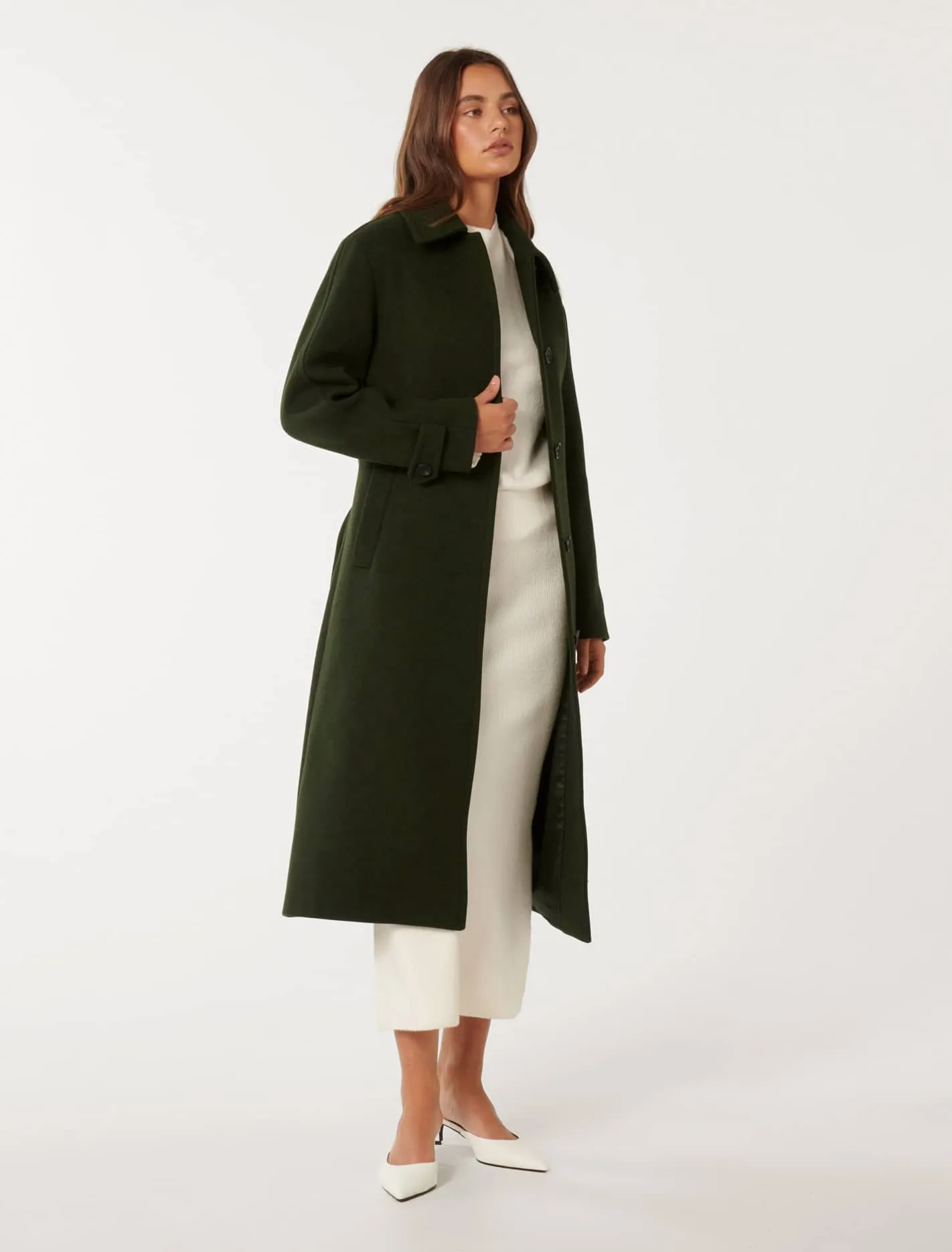 Optimized English e-commerce product title: 
Stylish Dallas Single Breasted Wrap Coat for Women