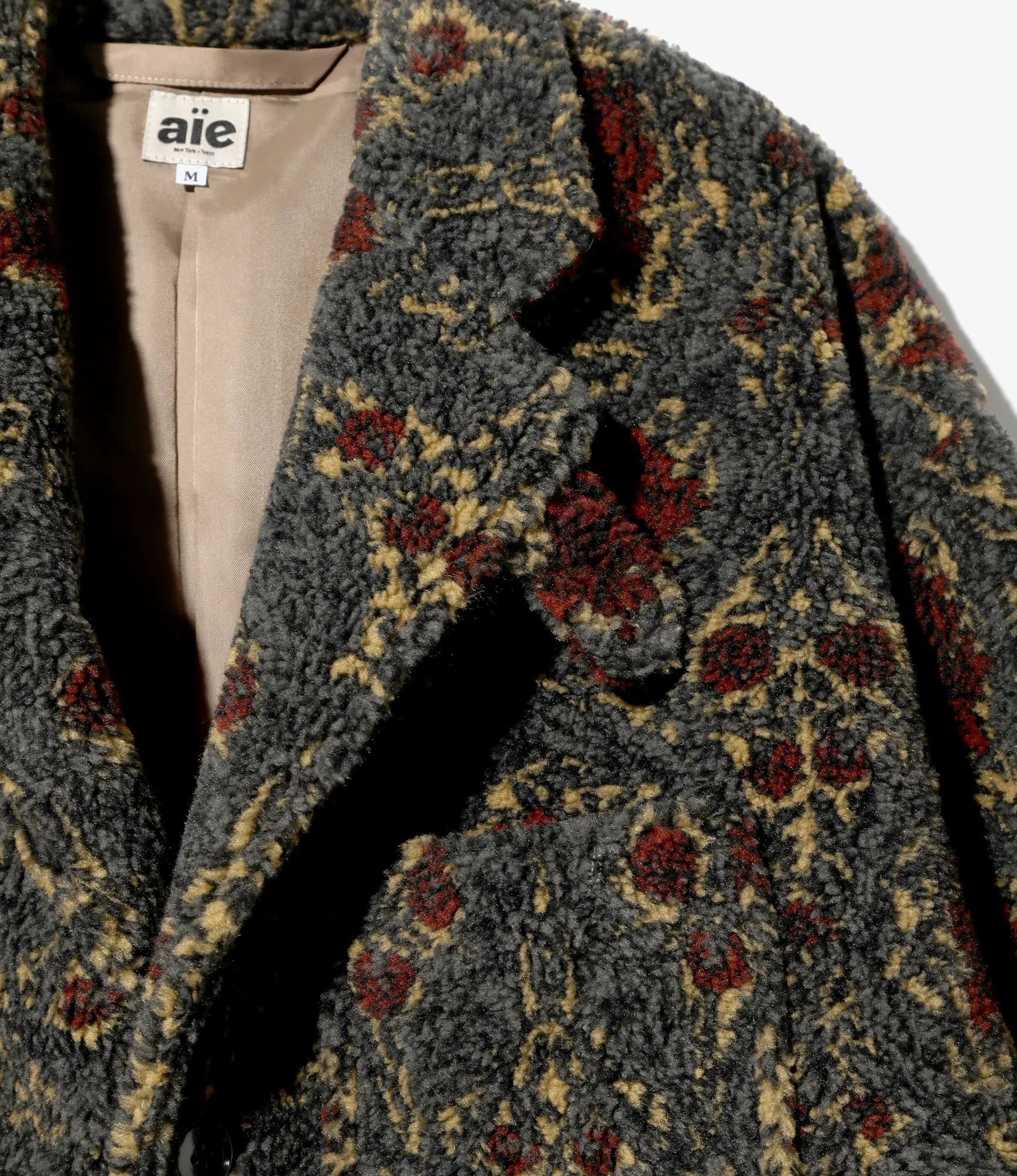 DST Coat – Botanical Jacquard Pile