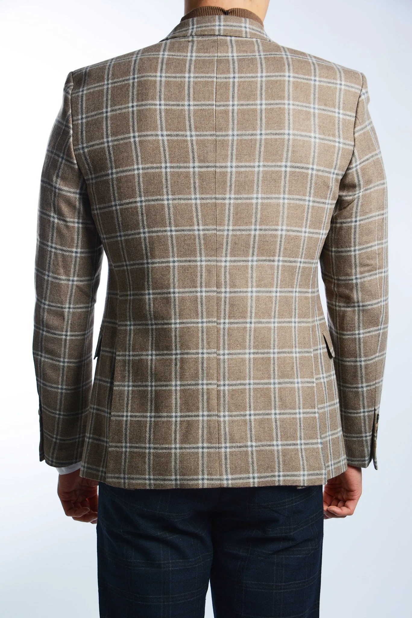 DT Windowpane Euro Sport Coat