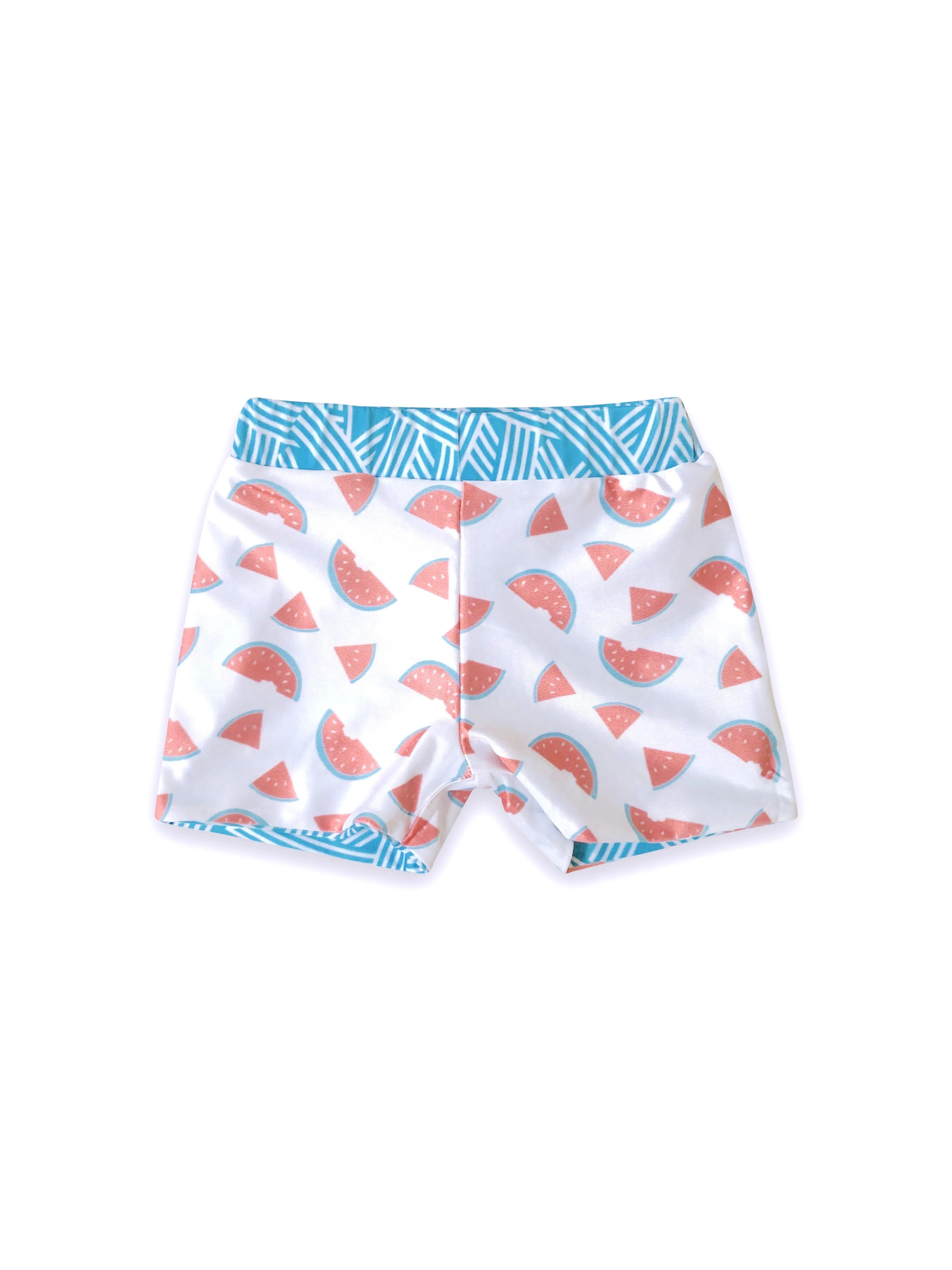 Echo Kids Unisex Swim Shorts - Reversible