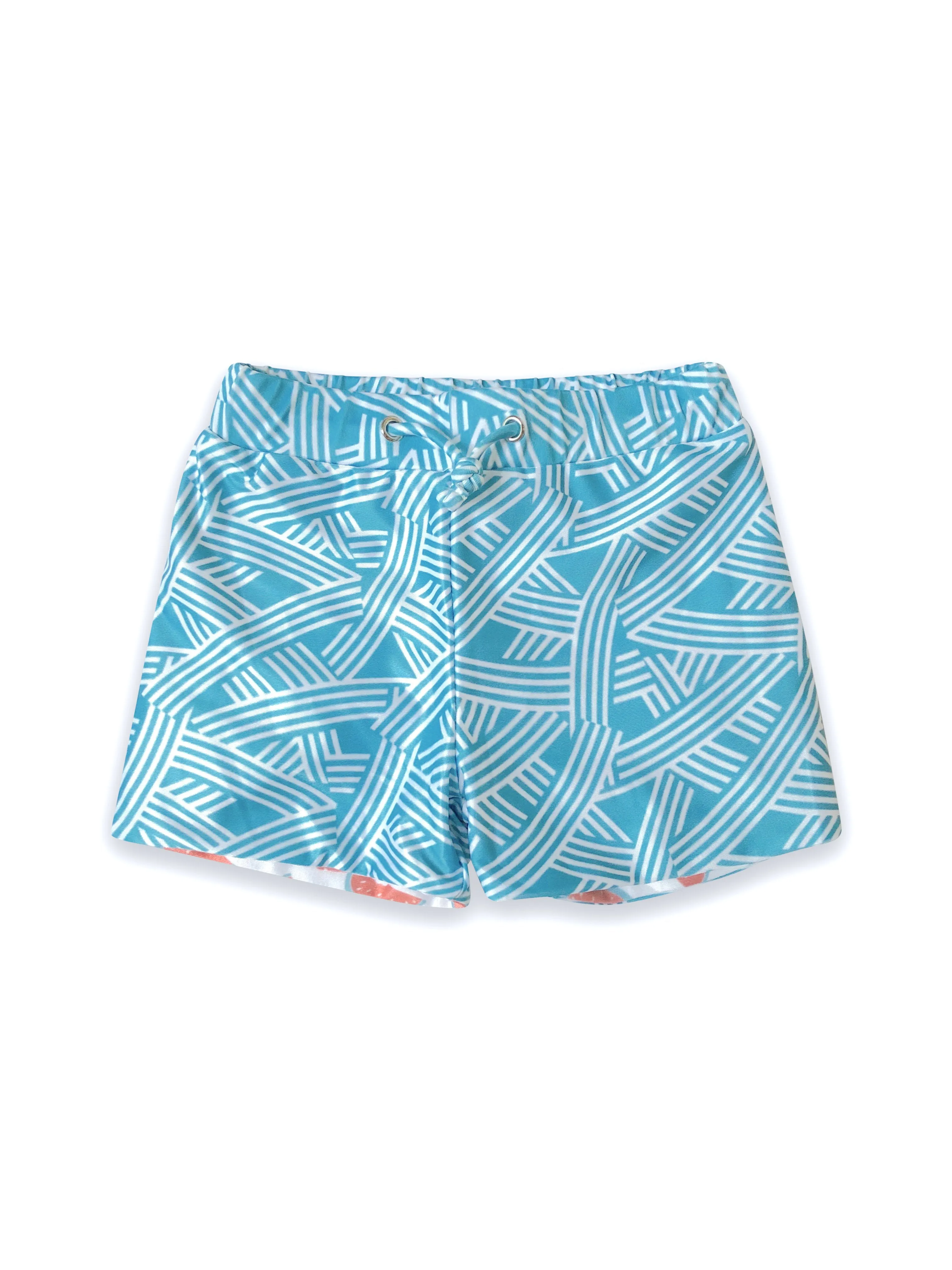 Echo Kids Unisex Swim Shorts - Reversible