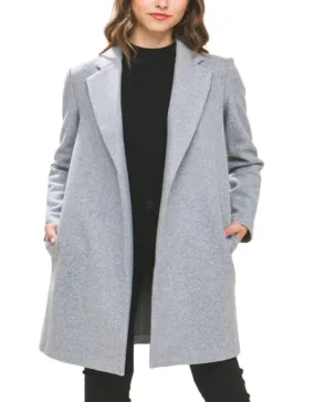 Fleece Long Line Coat