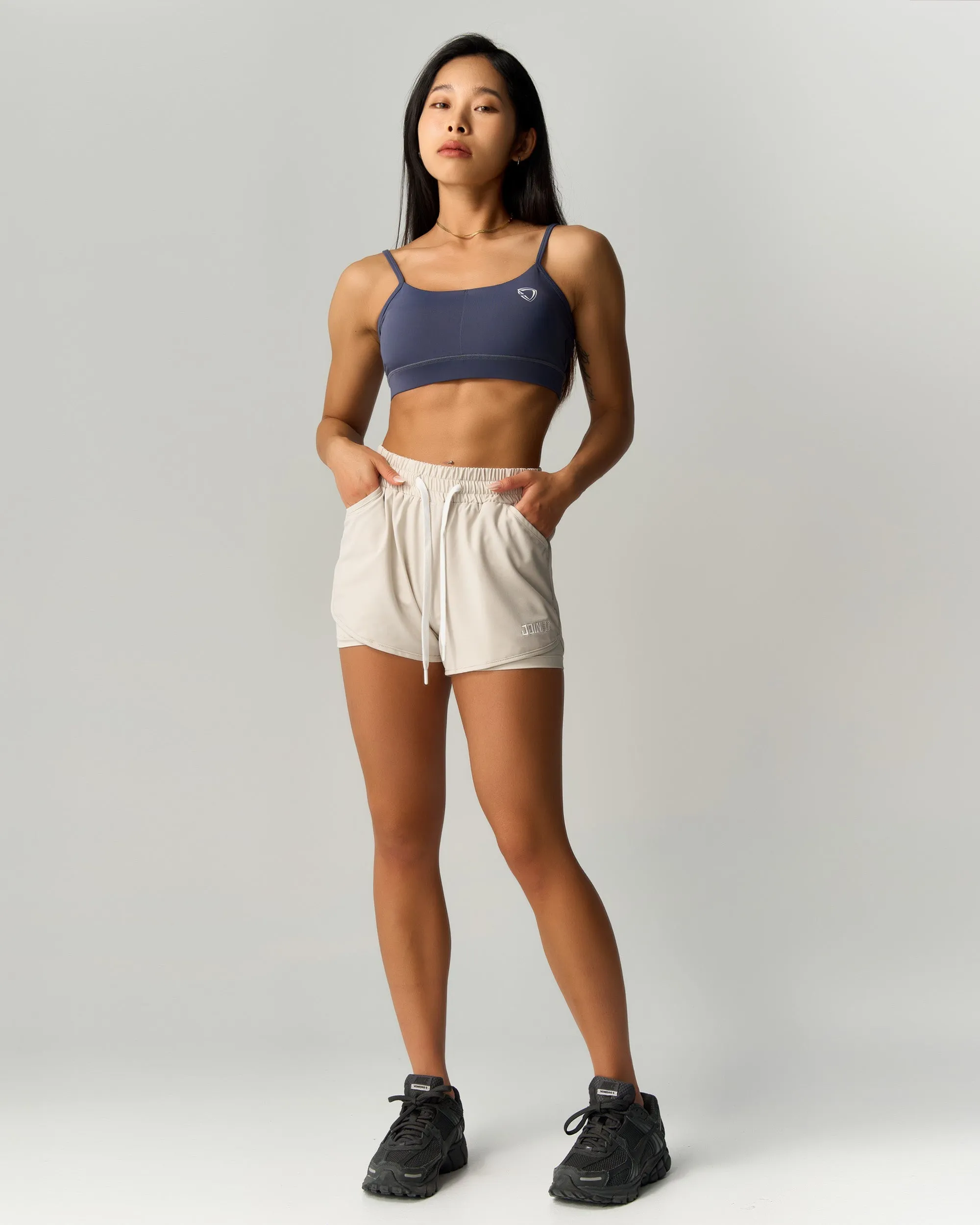 High-Waist Sporty Shorts