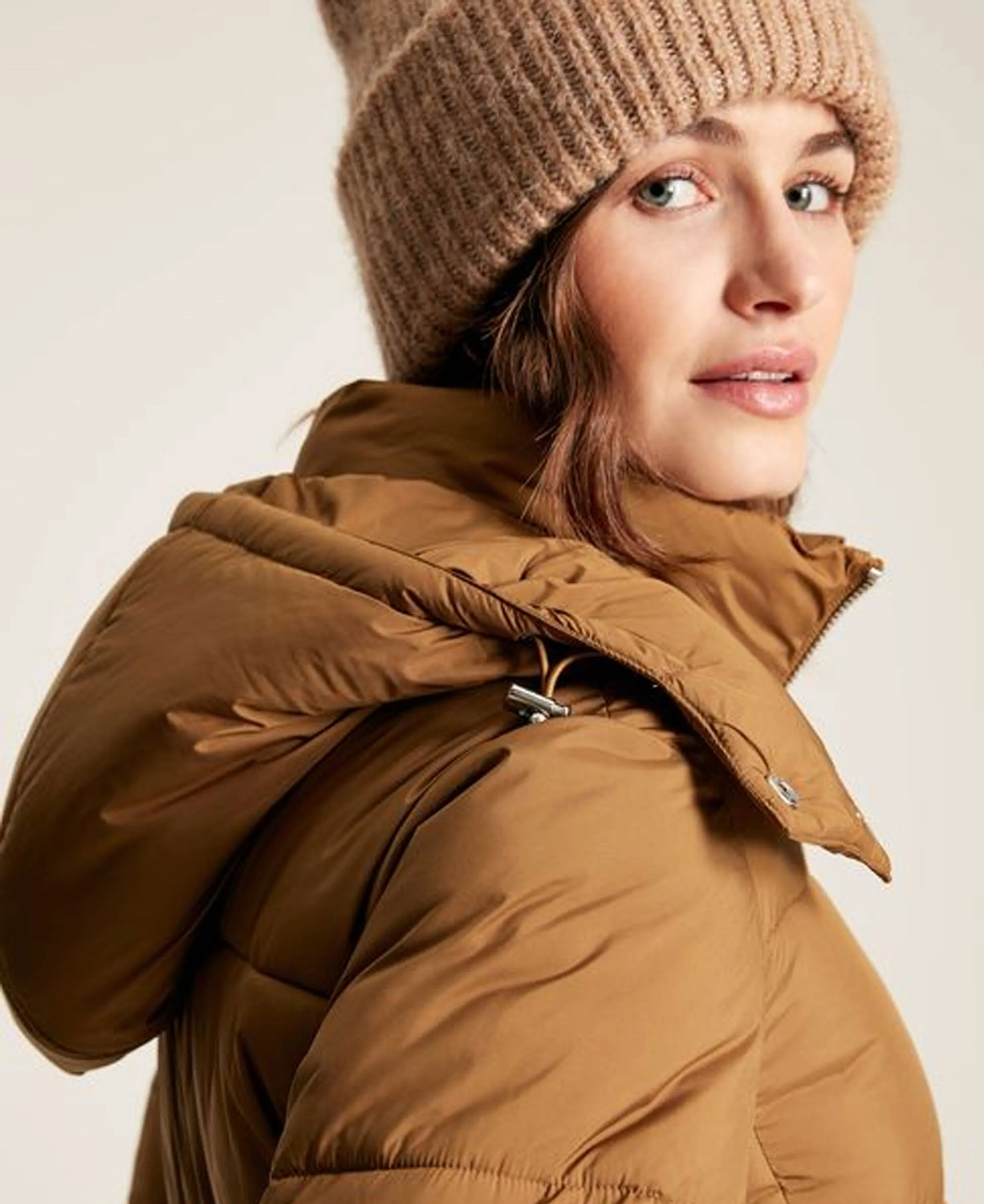 Holsworth Showerproof Coat - Rust Brown