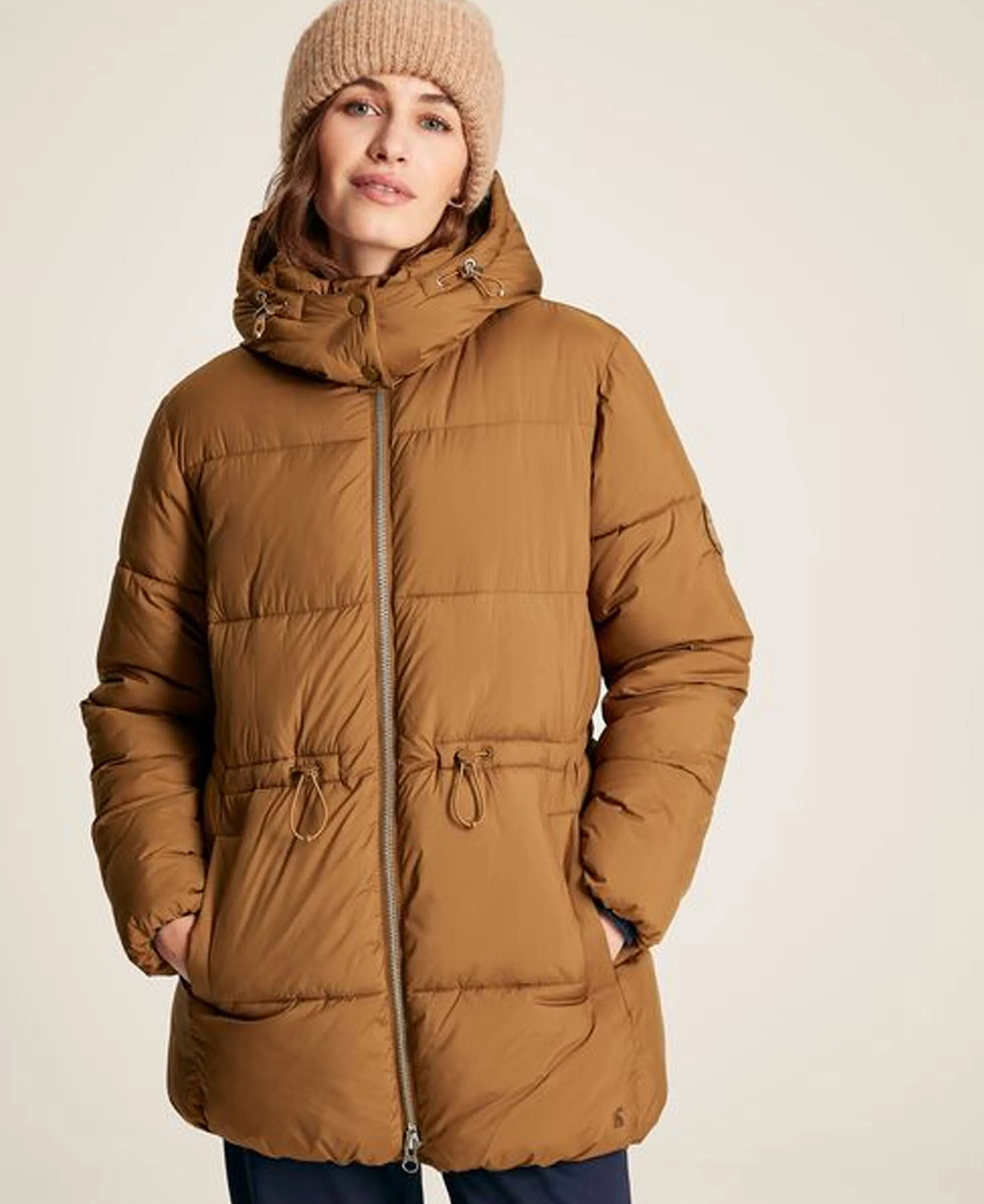 Holsworth Showerproof Coat - Rust Brown