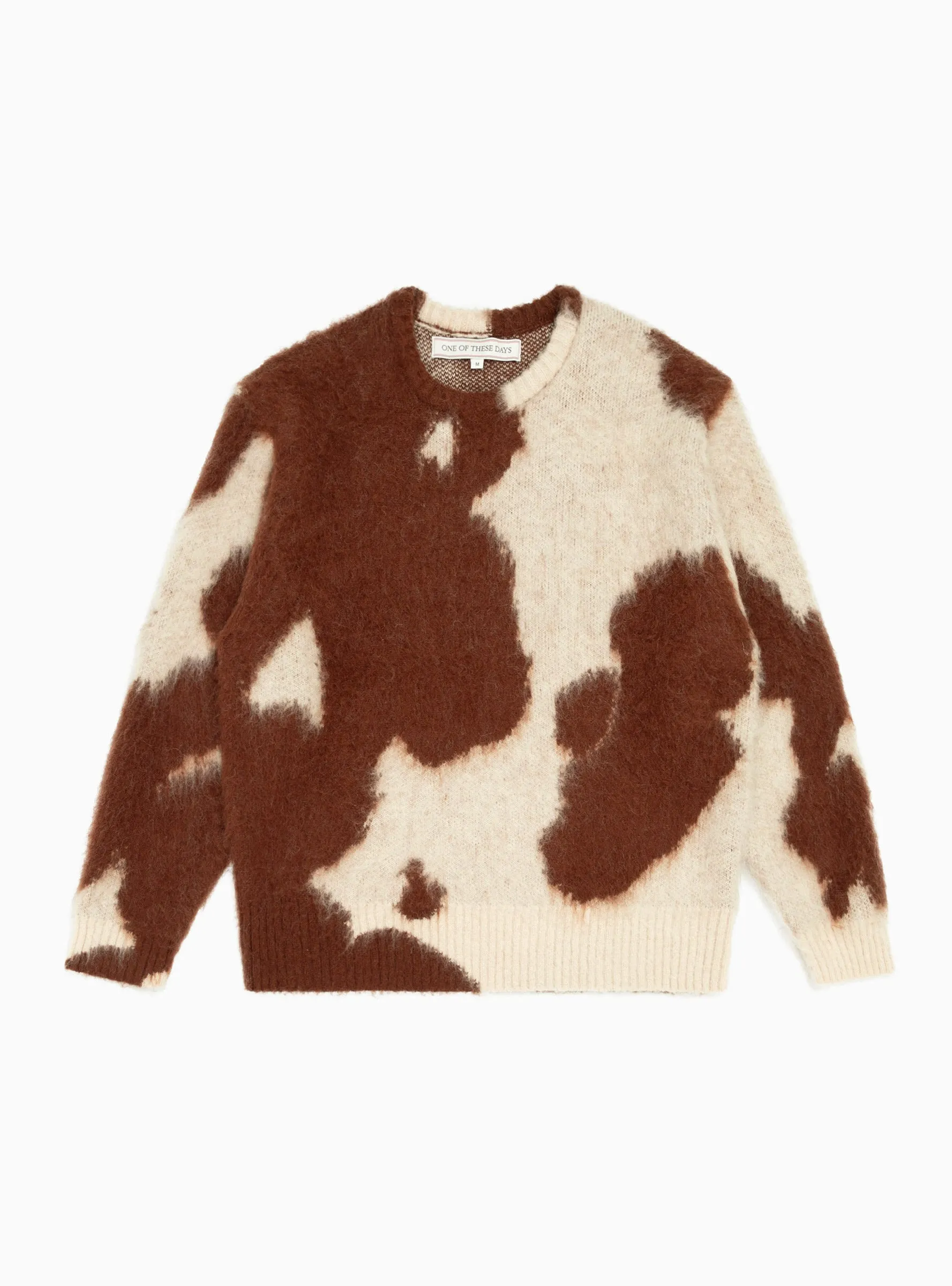 Sure! Heres an optimized title for the e-commerce product:

Cozy Horse Coat Sweater in Bone and Brown - Stylish Equine Knitwear for Warmth and Comfort

This title includes descriptive modifiers and maintains clarity for potential buyers.