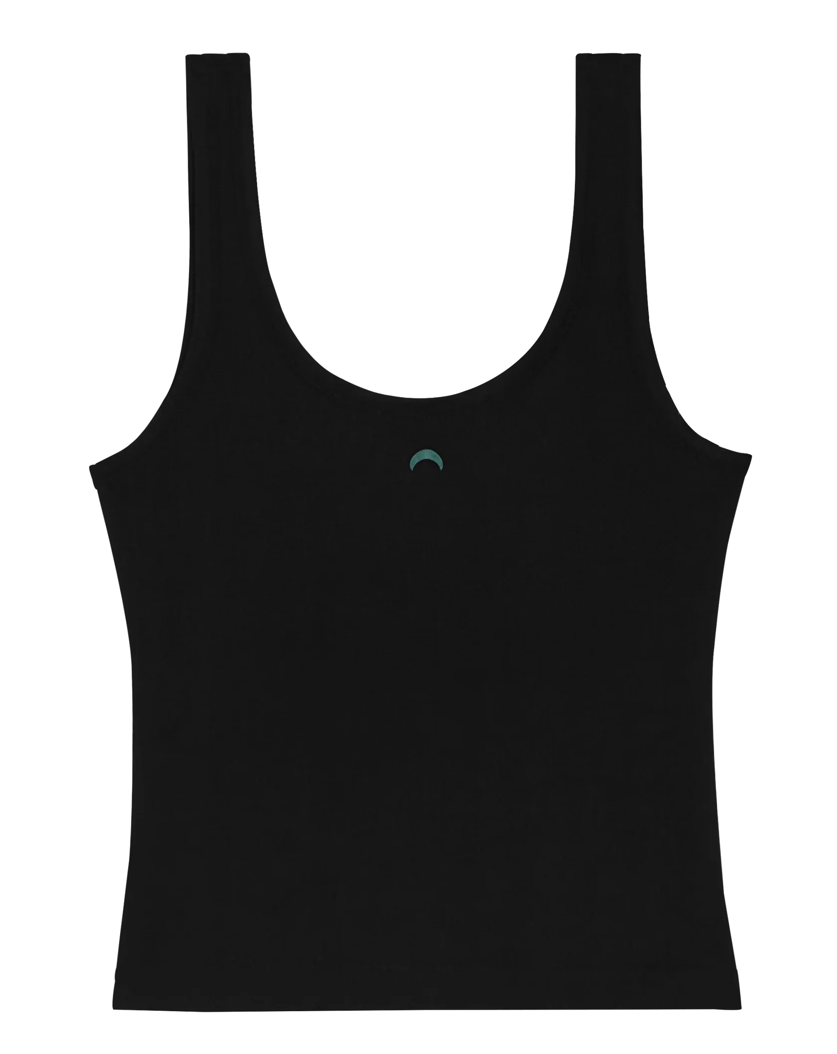 Huha Sporty Crop Tank | Black   Grey