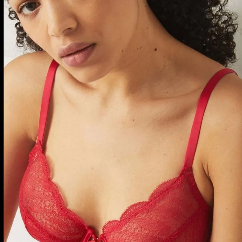 Implicite Frivole Sheer Plunge Bra 26H309