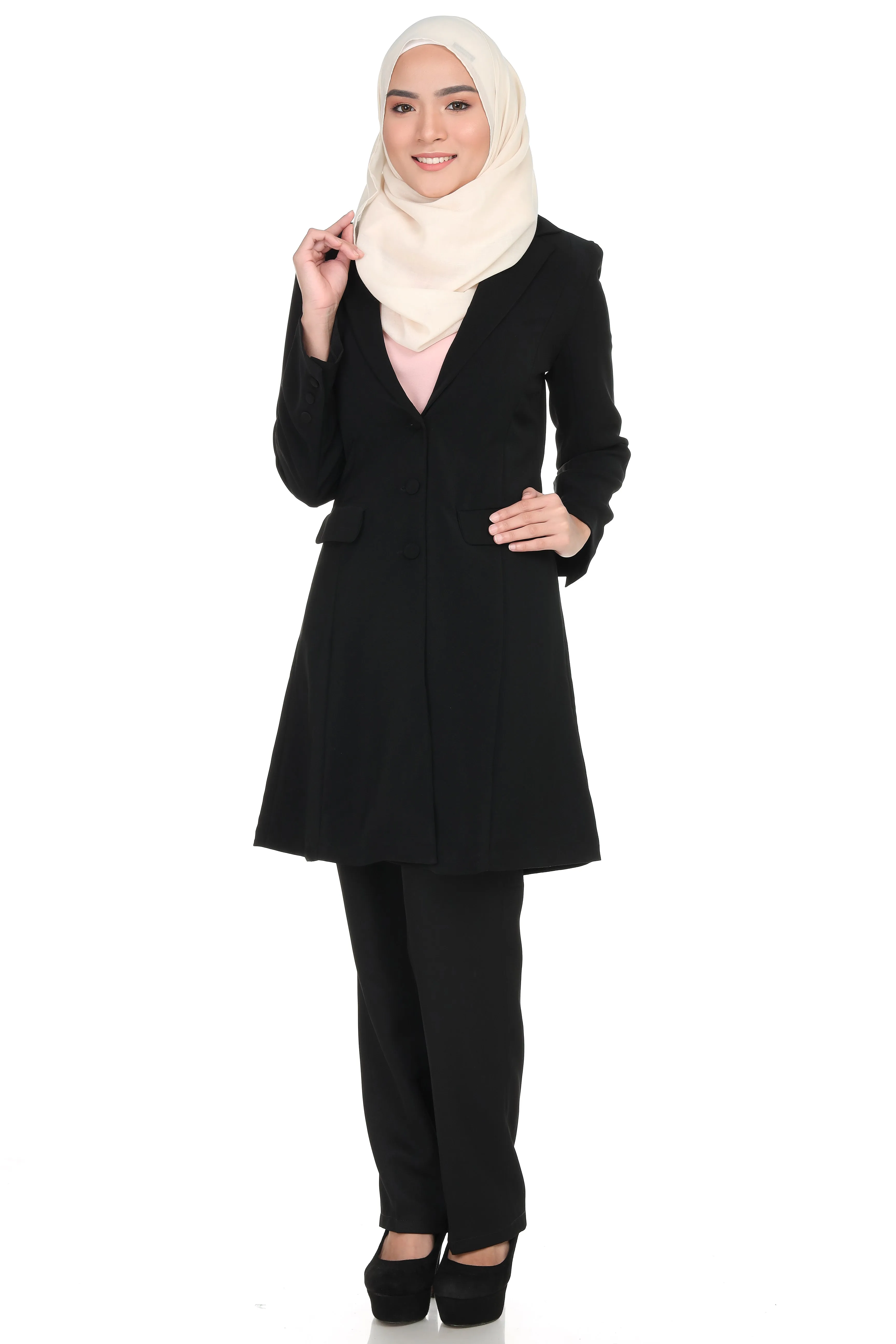 Lady Long Coat (Blazer Labuh)