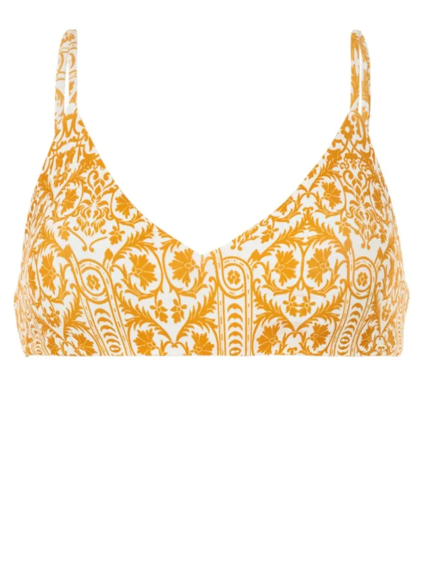 Maaji Amber Tribal Rocks Sporty Bralette Bikini Top