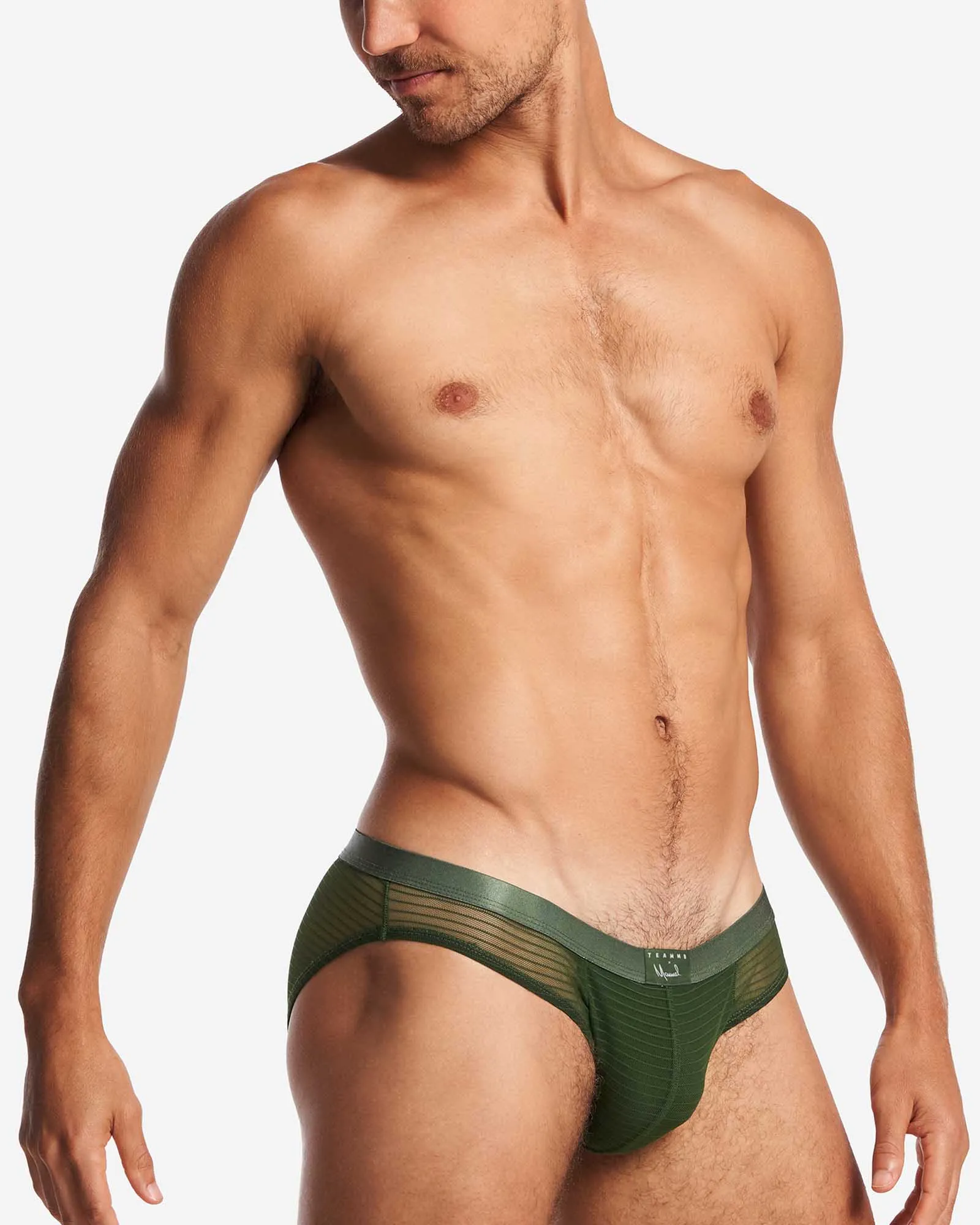 Manuel Sheer Bikini Brief - Verde