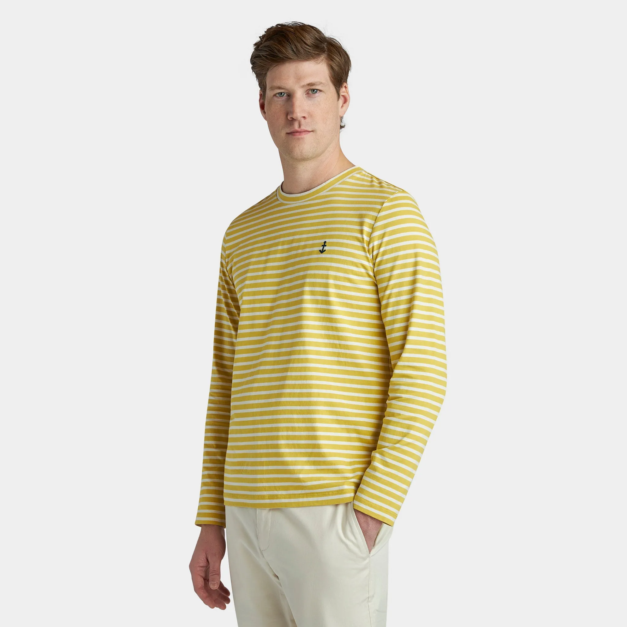 Marine LS Striped Tee