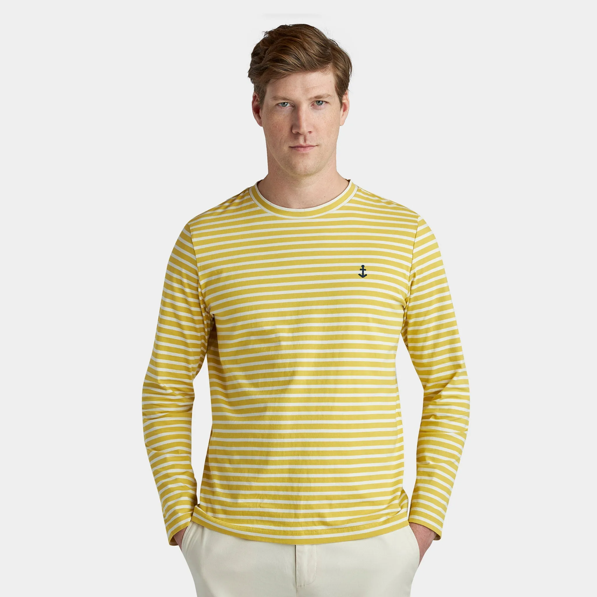 Marine LS Striped Tee