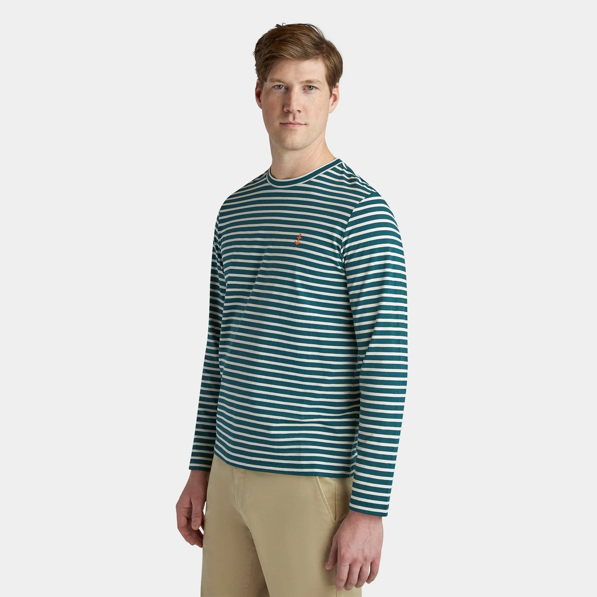 Marine LS Striped Tee