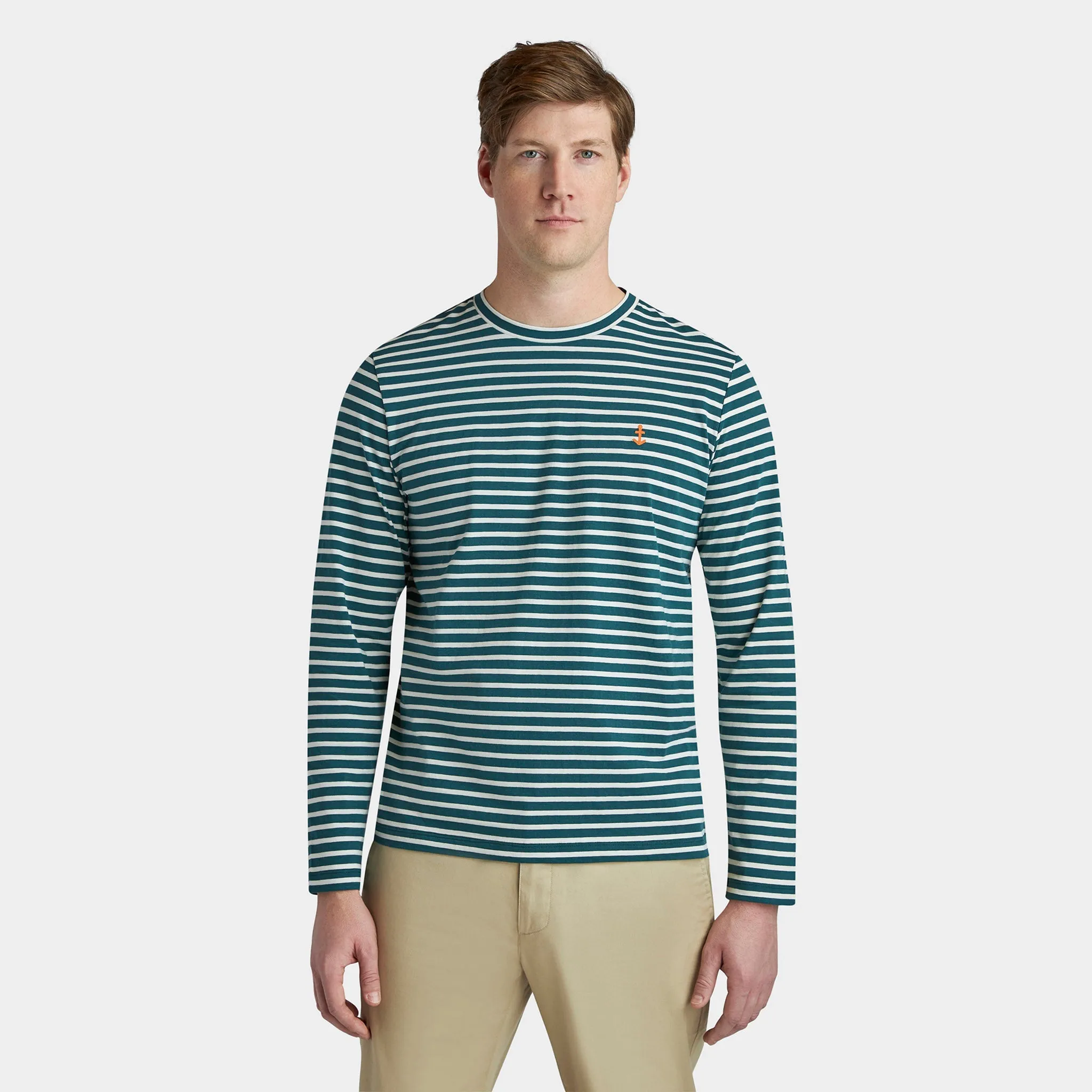 Marine LS Striped Tee