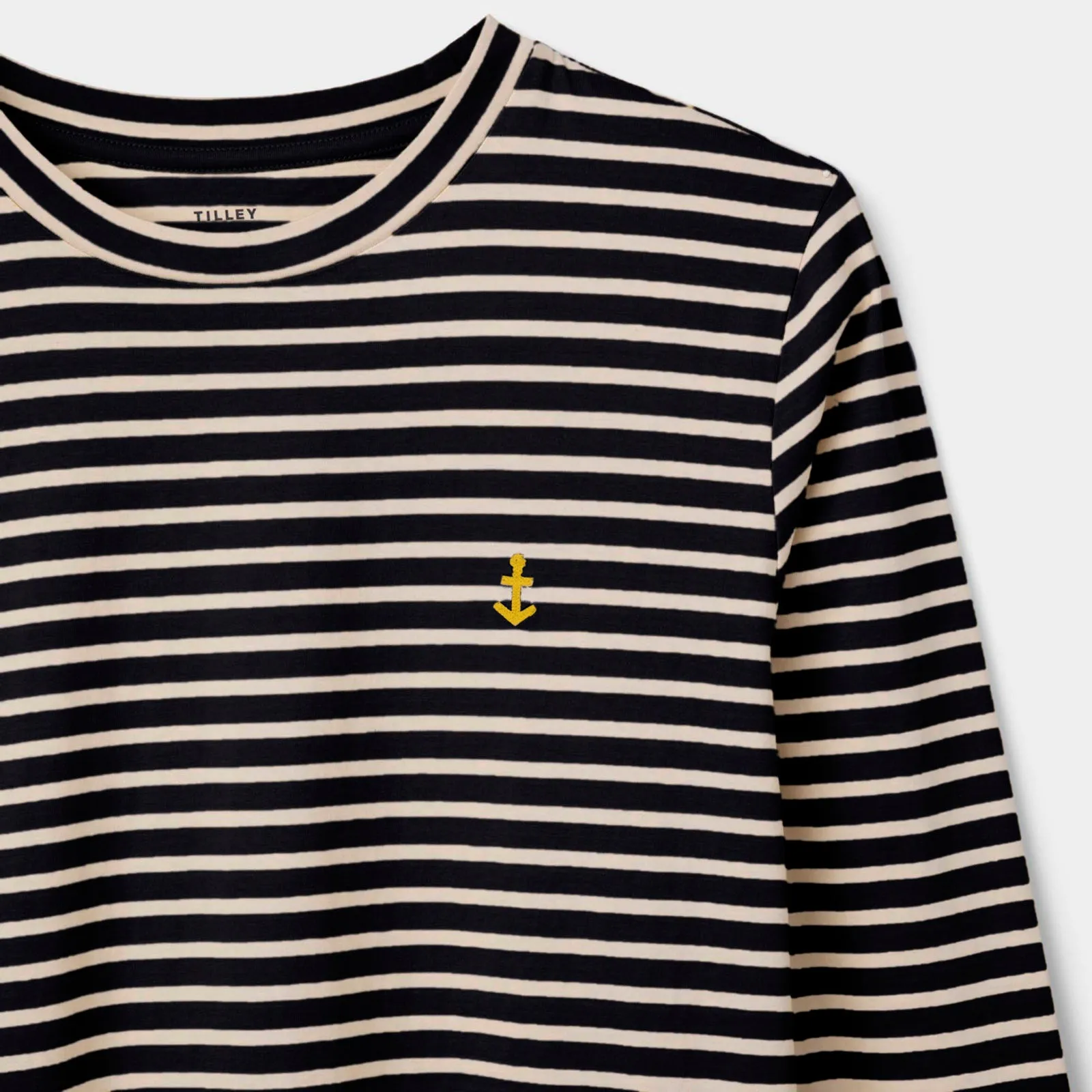 Marine LS Striped Tee