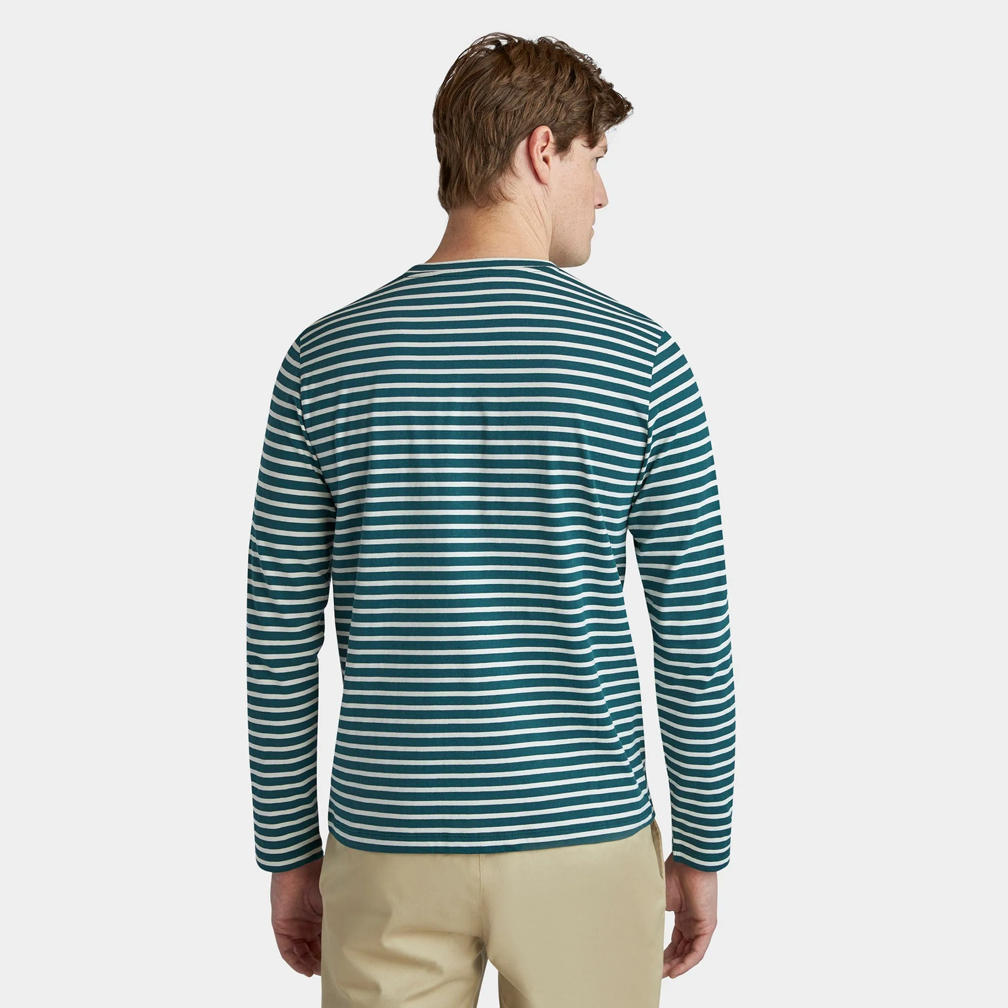 Marine LS Striped Tee