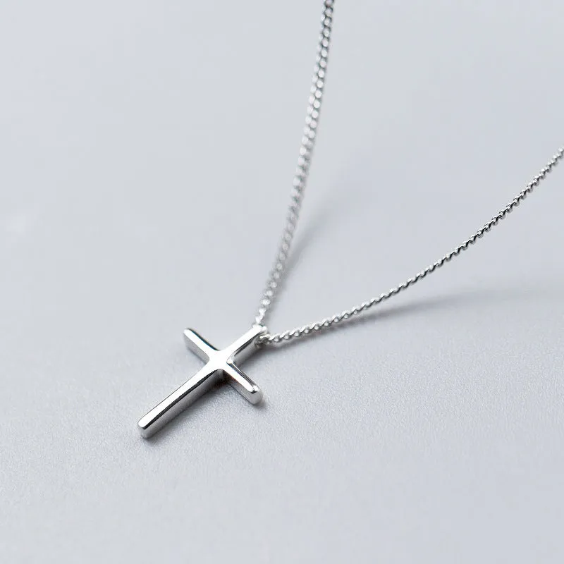 Minimalist and Stylish Cross Necklace - Christian Jewelry - Christian Gift