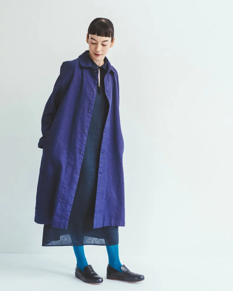 Mirthe Coat - Blue Violet