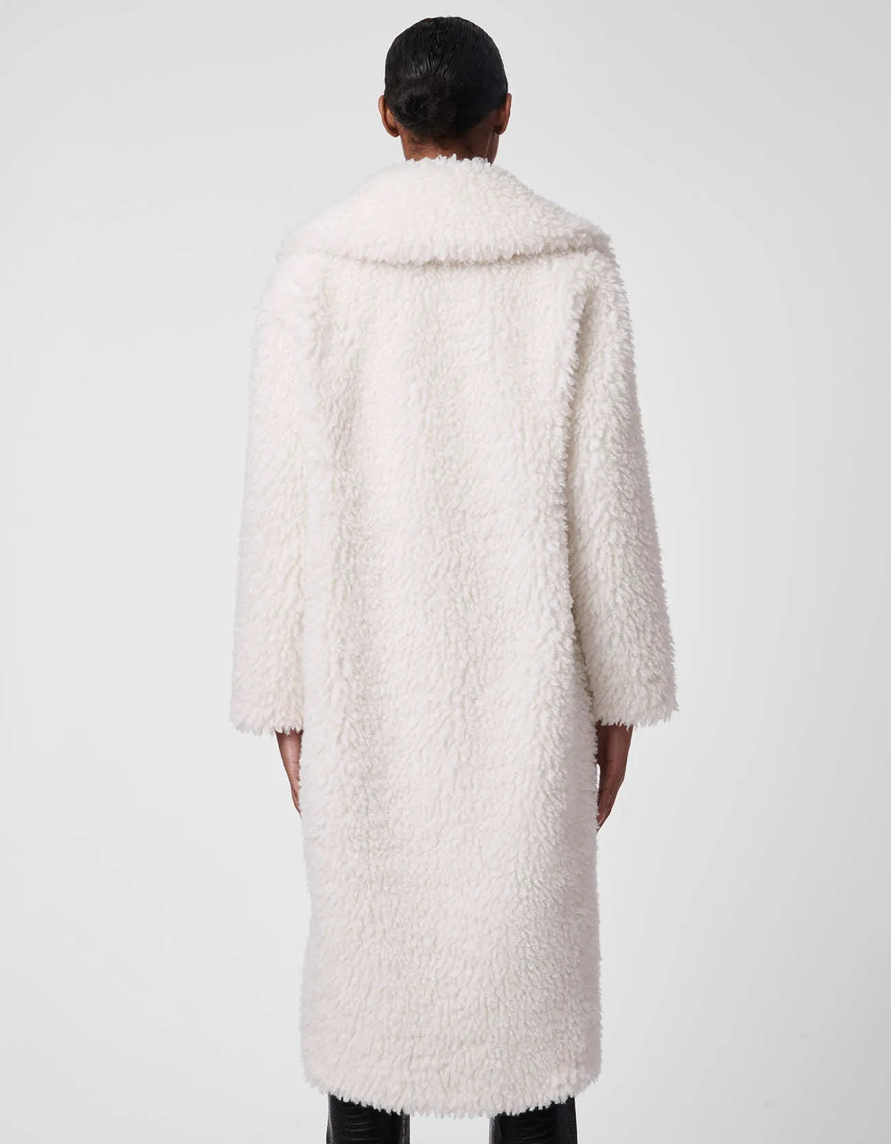 Modern Cloud Faux Fur Coat