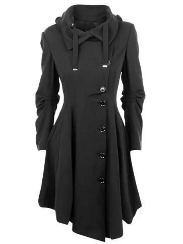 Night Walker Wool Long Coat