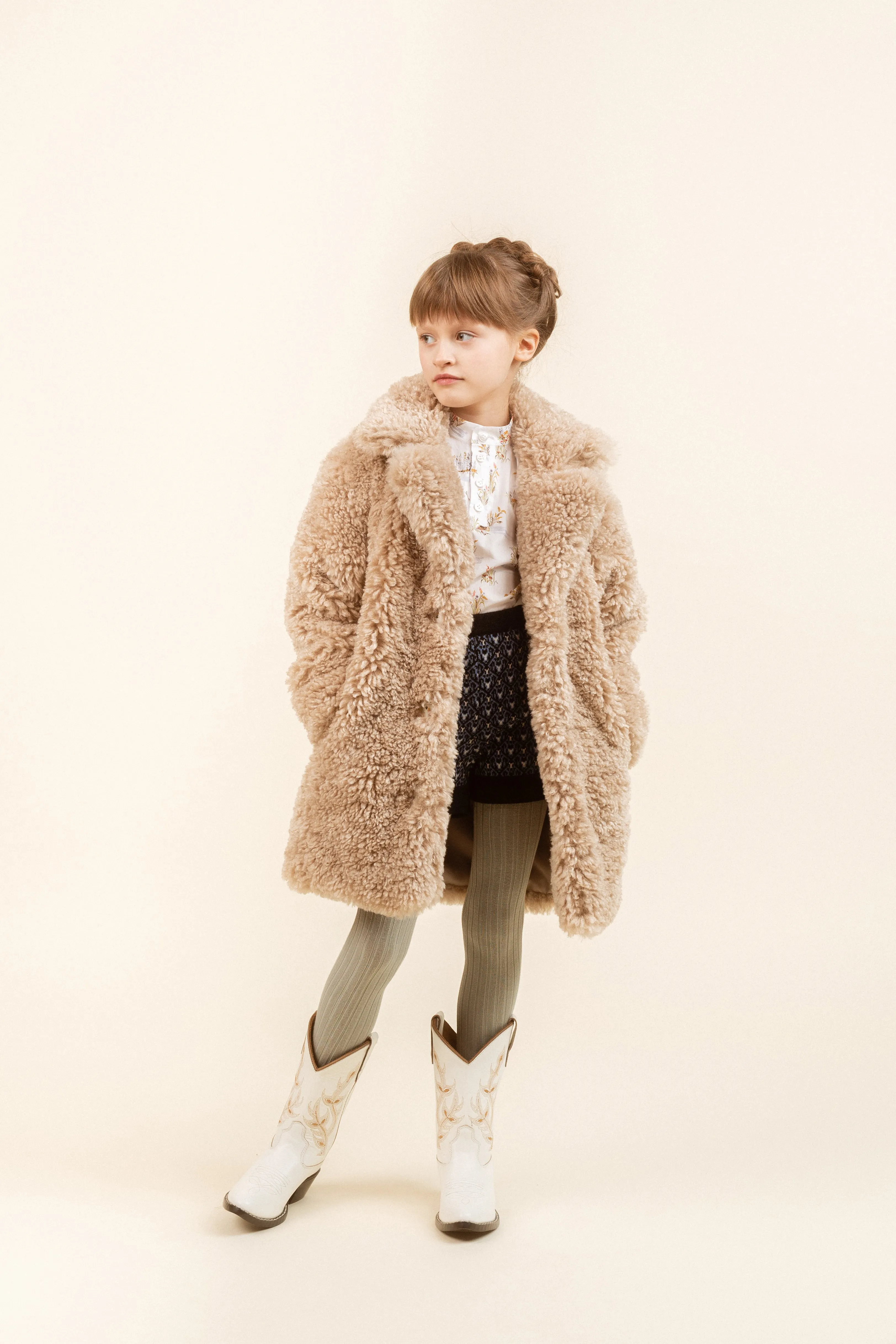 PAADE MODE ALPENGLOW Teddy Coat